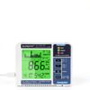 Hydrofarm CO2 Monitor Data Logger White Blue Temperature-6