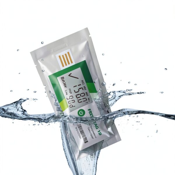 Fresh Tag 1D USB Temperature Data Logger LCD Screen IP67-7