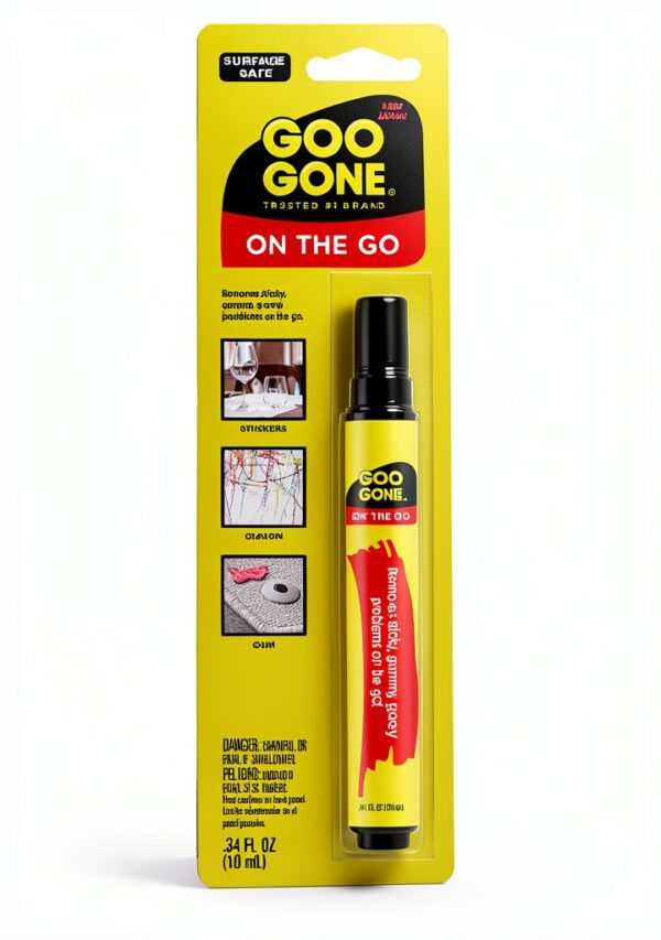 Goo Gone Adhesive Remover Pen Travel Size Stain Remover-0