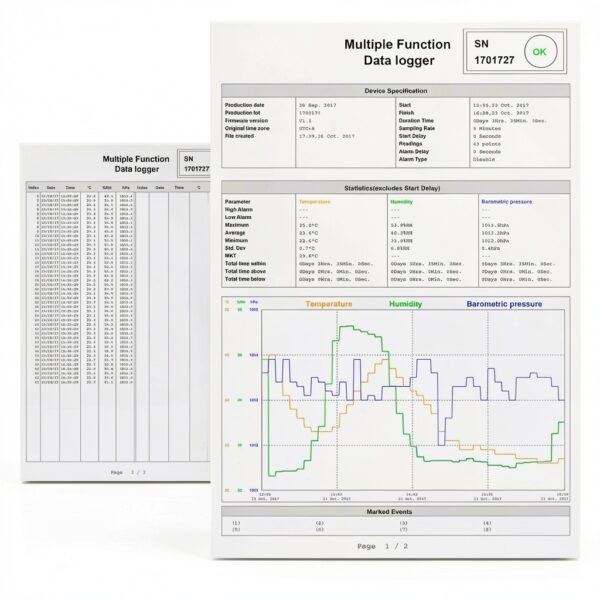 Gain Express USB Data Logger Temperature Humidity Pressure-5