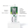 Fresh Tag 1D USB Temperature Data Logger LCD Screen IP67-5