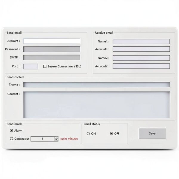 GOWENIC Temperature Logger Dual Sensor Hyperbola Display-4