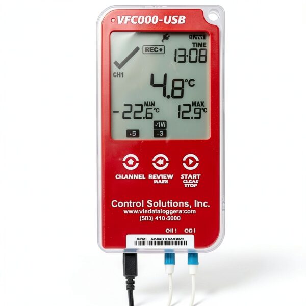 LogTag Temperature Data Logger Hot Swappable USB Download-0