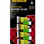 Scotch Super Glue Gel Multipack Instant Adhesive Leather-0