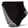 Boys Black Ankle Socks 20 Pairs Ultra Soft Reinforced-0