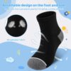 Boys Black Ankle Socks 20 Pairs Ultra Soft Reinforced-5