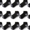 Boys Ankle Socks 20 Pairs Ultra Soft Reinforced Toe Heel-0