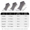 ZERULETS Kids Ankle Socks 20 Pairs Soft Blended Fabric-6