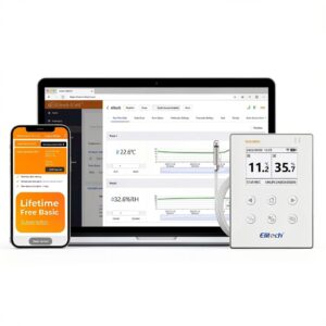 Elitech WIFI Temperature Humidity Monitor Data Logger-0