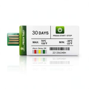 Freshliance Fresh Tag 1 USB Temperature Data Logger Recorder-0