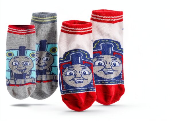 Thomas the Train Socks Boys 6 Pairs Lightweight Comfortable-1
