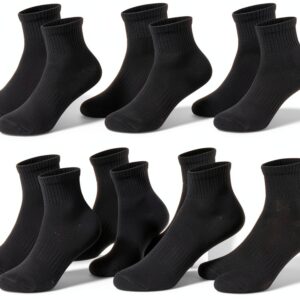 Hoomore Kids Ankle Socks Cotton Seamless Toe Athletic-0
