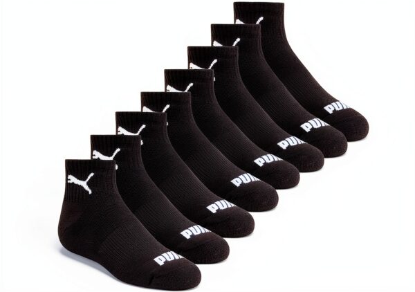PUMA Boys Ankle Socks Cushioned Arch Support Sizes-0