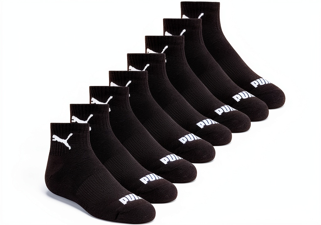 PUMA boys ankle socks in various colors and sizes
