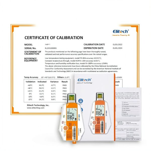 Elitech Data Logger Temperature Humidity Monitor Industrial-5