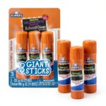 Elmers Glue Sticks Purple Dries Clear Arts Crafts School-0