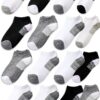 ZERULETS Kids Ankle Socks 20 Pairs Soft Blended Fabric-7