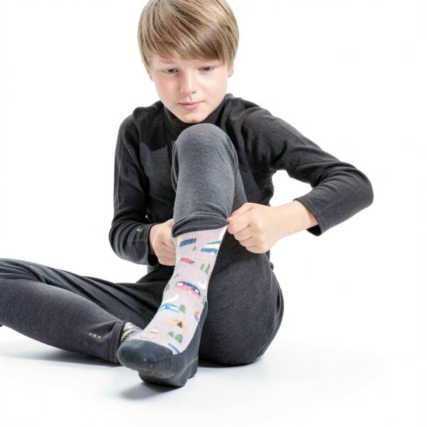 Smartwool Boys Ankle Socks Indestructawool Cushioning-3