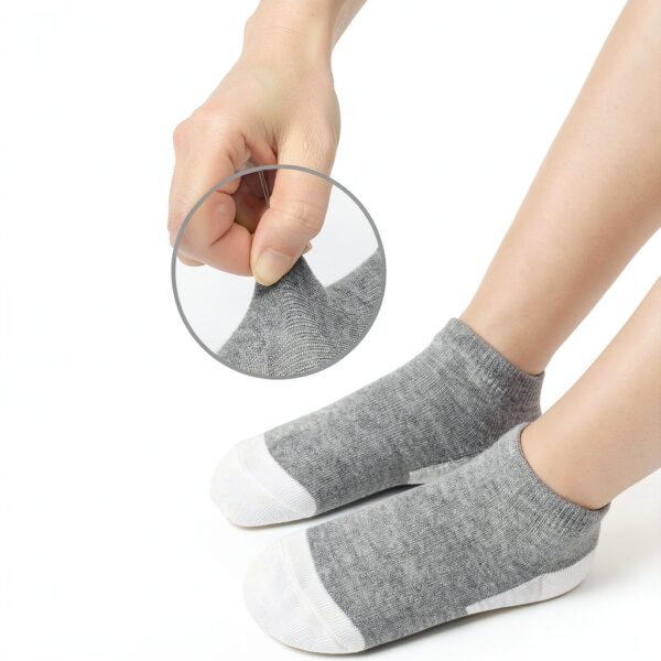 ZERULETS Kids Ankle Socks 20 Pairs Soft Blended Fabric-2