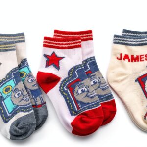 Thomas the Train Socks Boys 6 Pairs Lightweight Comfortable-0