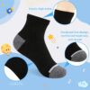 Boys Black Ankle Socks 20 Pairs Ultra Soft Reinforced-4