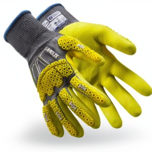 HexArmor Impact Gloves HiVis Grip Touchscreen Compatible-0