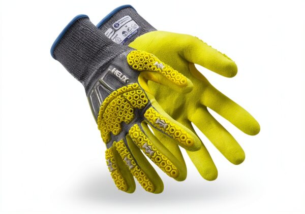 HexArmor Impact Gloves HiVis Grip Touchscreen Compatible-0