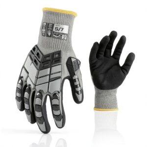 Pavo Safety Gloves Cut Resistant Work Gloves Impact-0