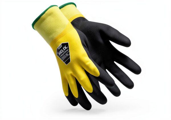 Helix Work Gloves A3 A4 Cut Liquid Resistant Cold Weather-0