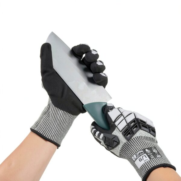 Pavo Safety Gloves Cut Resistant Work Gloves Impact-3