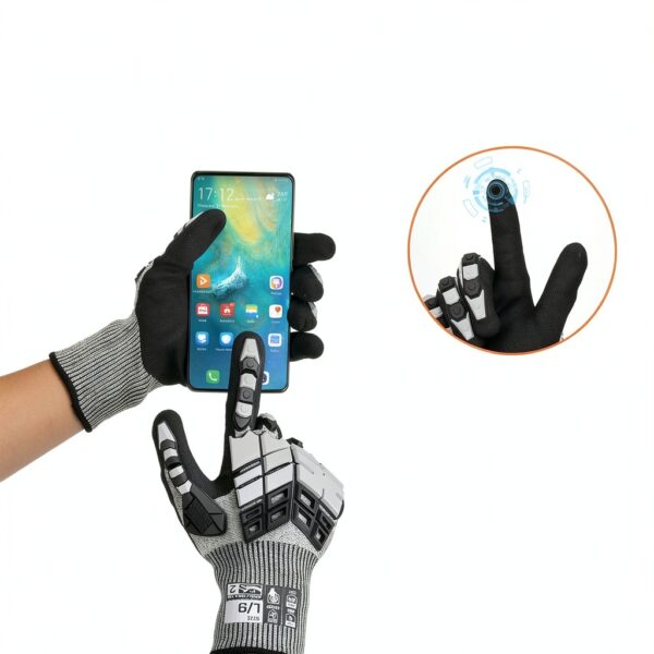 Pavo Safety Gloves Cut Resistant Work Gloves Impact-4