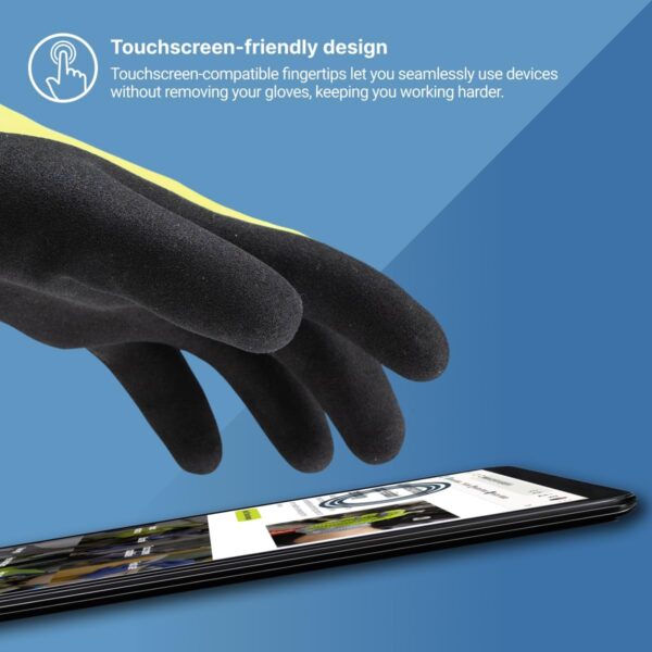 Helix Work Gloves A3 Cut Resistance Liquid Resistant-6