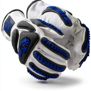 MAGID Work Gloves Goatskin Leather Impact Resistant Adult-0