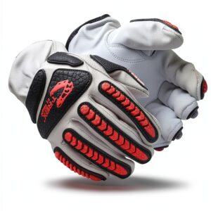 MAGID Leather Gloves Impact Protection Safety Work Gloves-0