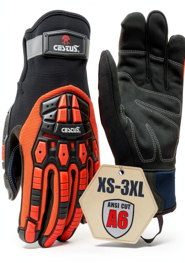 Impact Safety Gloves Cestusline Cut Resistant-0
