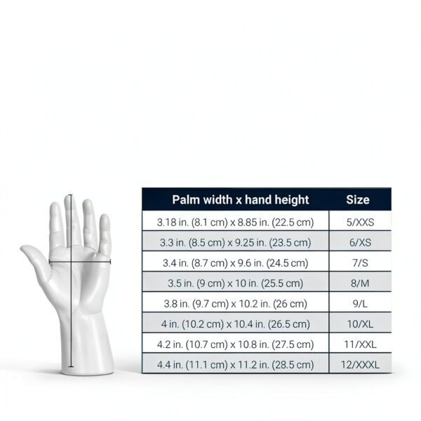 HexArmor 5071IMP Oil-Resistant Safety Gloves for Unisex-5