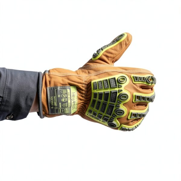 HexArmor 5071IMP Oil-Resistant Safety Gloves for Unisex-3