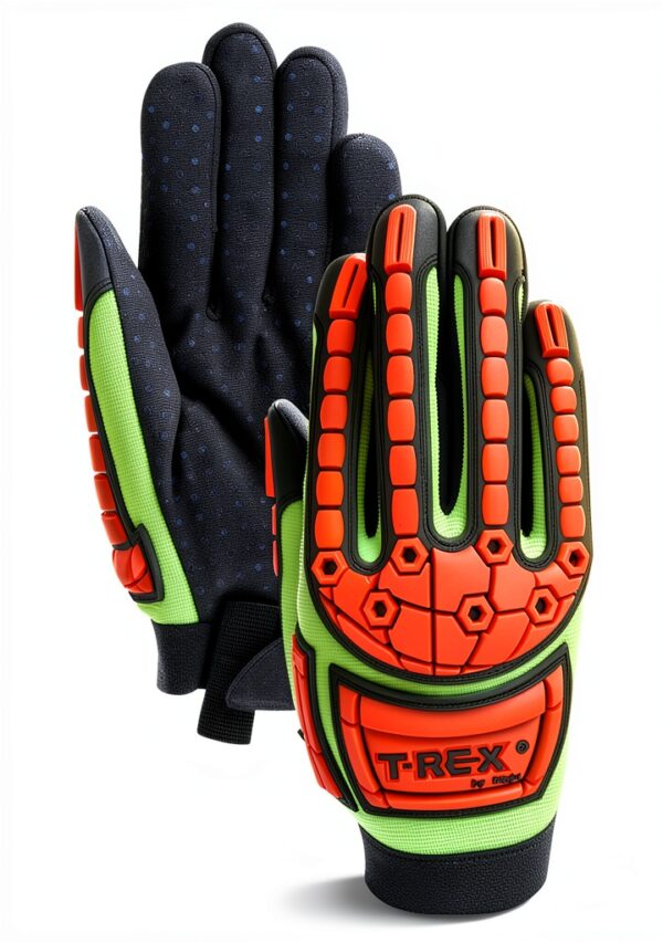 Magid Impact Safety Gloves Unisex TPR Padding-3