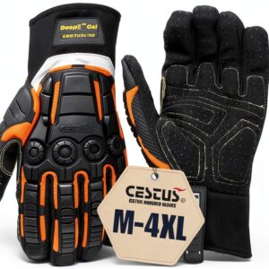 Cestusline Work Gloves ANSI Cut A1 Unisex Large-0