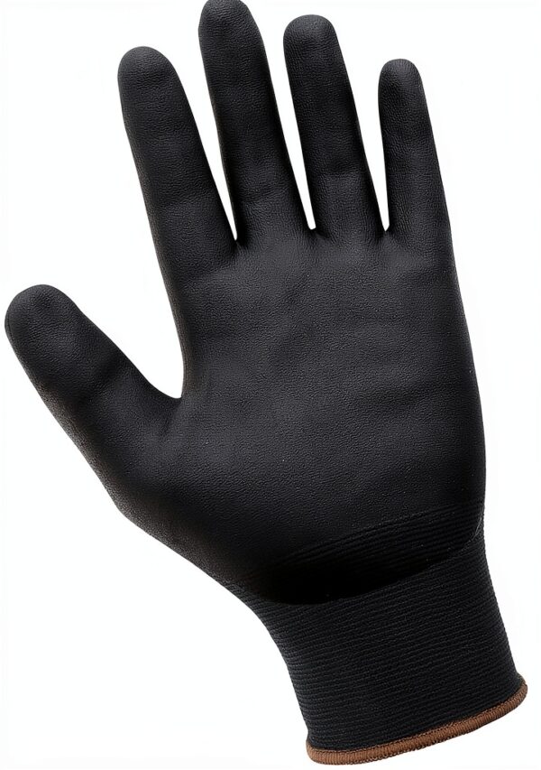 Impact Reducing Safety Gloves Large Black Blue by Global Glove-2