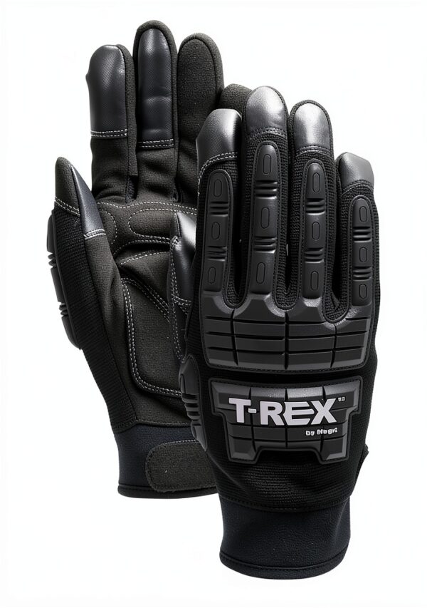 MAGID Impact Protection Gloves M-Force Defense System Black-1