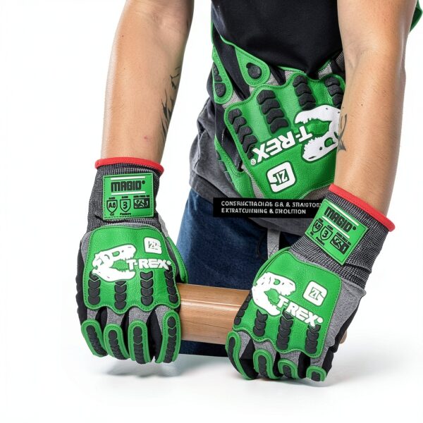 MAGID T-Rex 21G Impact Gloves Cut-Resistant for Oil & Gas-4