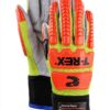 Impact Resistant Safety Gloves MAGID TRX510WS M Force Hi Vis-1