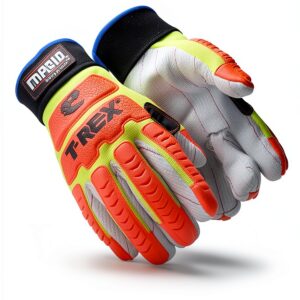 Impact Resistant Safety Gloves MAGID TRX510WS M Force Hi Vis-0