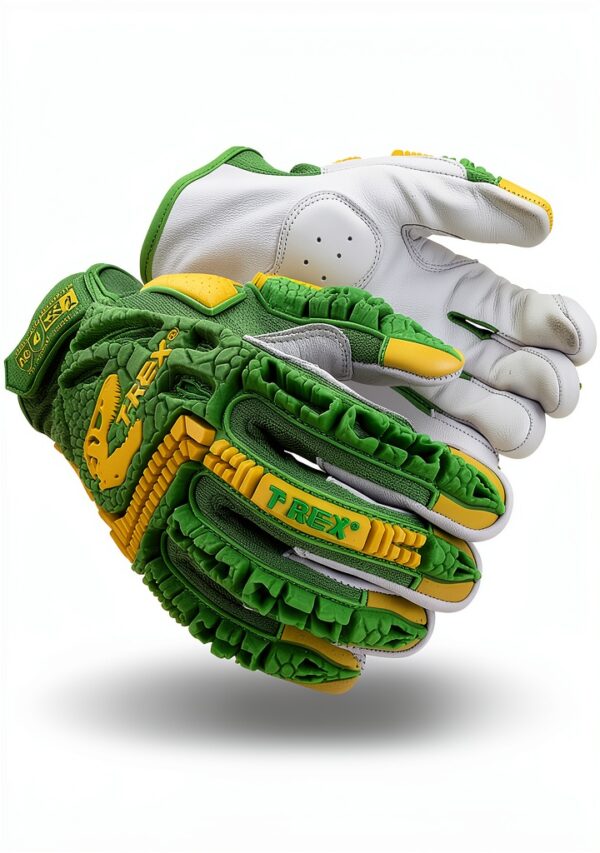 MAGID TRX743 Construction Gloves Hi-Vis Impact Cut‑Resistant Gloves-0