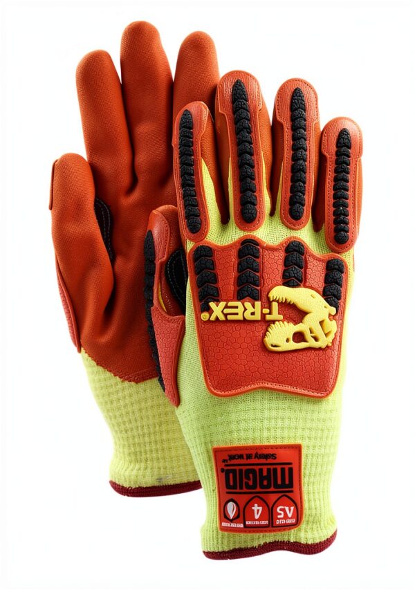 MAGID TRX540W-L Hi Vis Safety Gloves with Insulcore Lining and-2