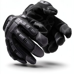 MAGID Impact Protection Gloves M-Force Defense System Black-0