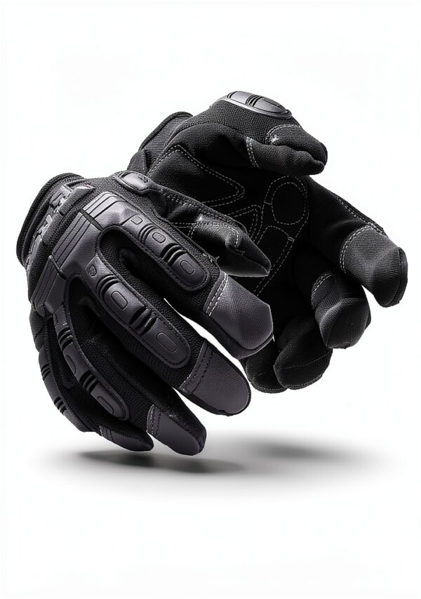 MAGID Impact Protection Gloves M-Force Defense System Black-0
