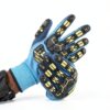 Blue Impact Safety Gloves Large 1 Pair Waterproof Insulated-3