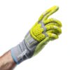 Impact Safety Gloves HexArmor 3014IMP-L Hi Vis Nitrile Palm-1